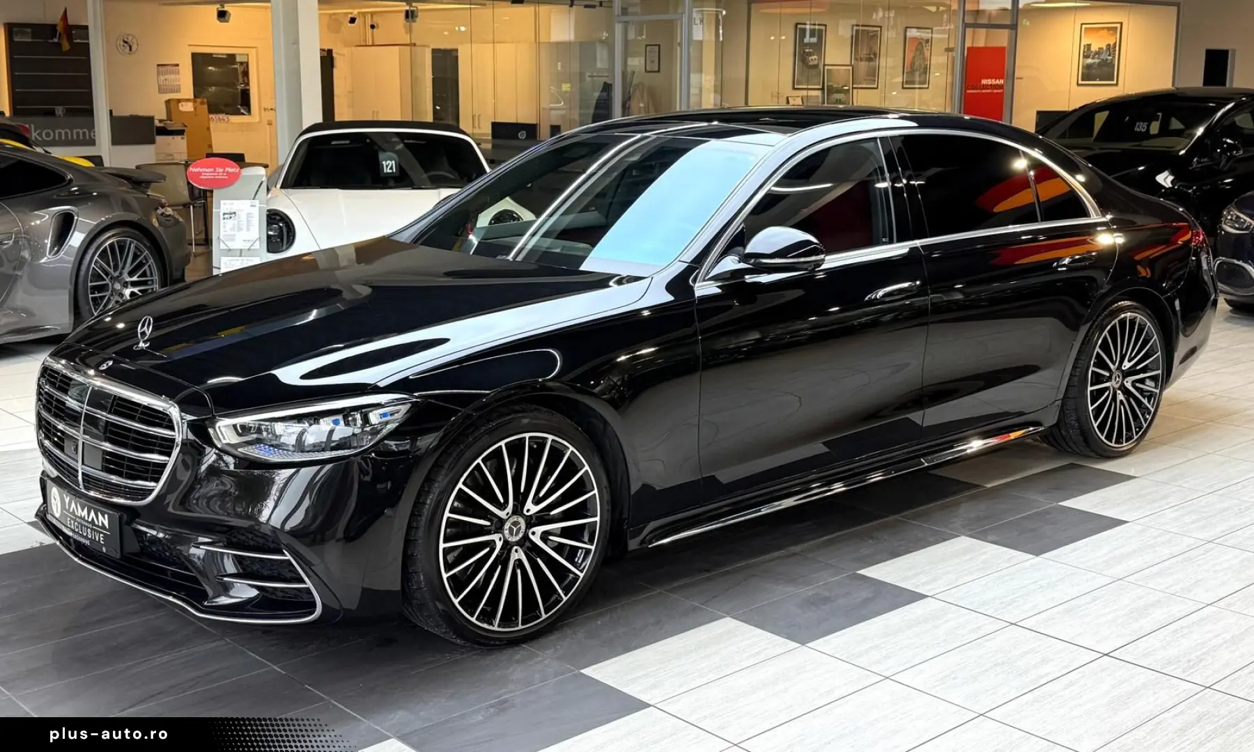 S 580 4M Lang AMG Pano HuD Burm4D Chaff TV 4 5