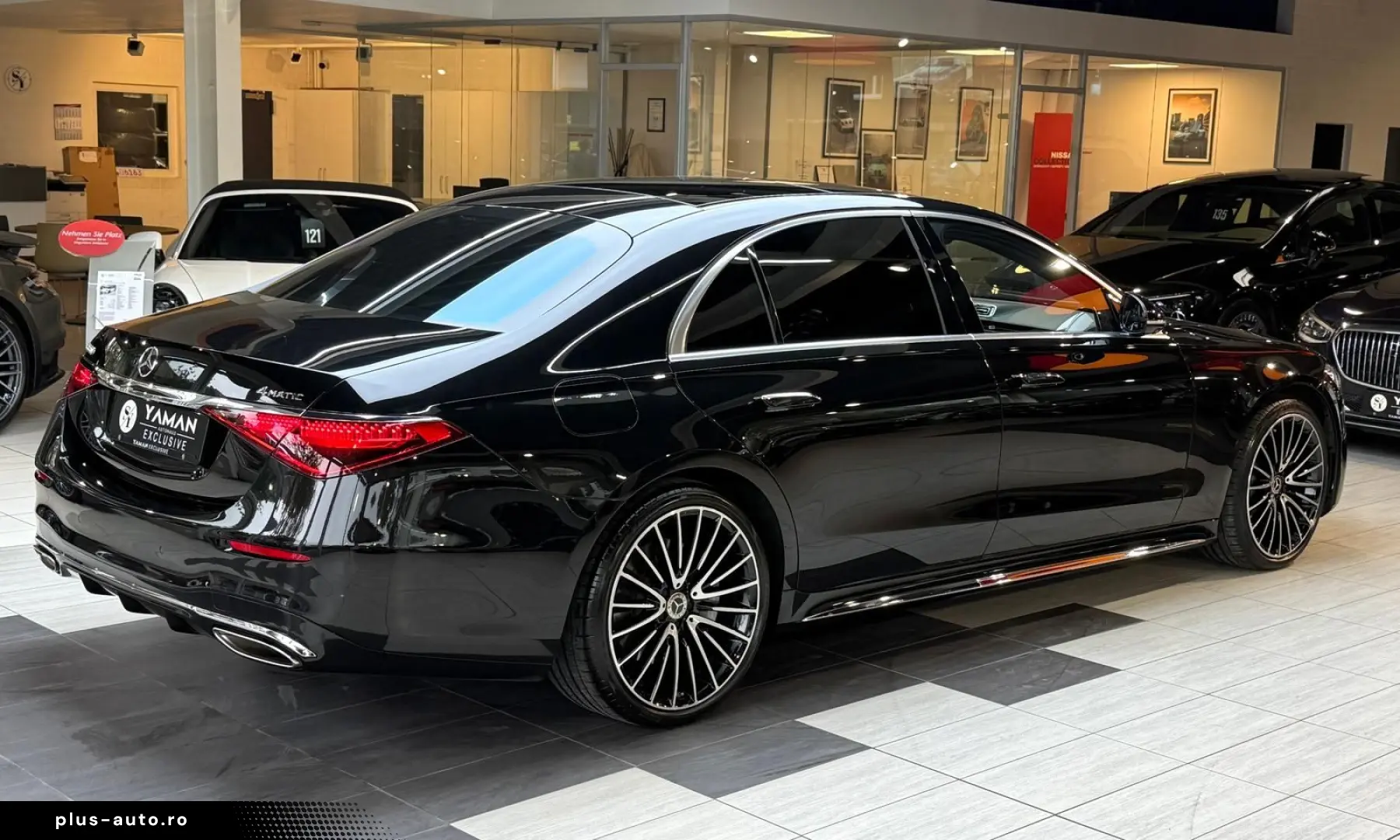 S 580 4M Lang AMG Pano HuD Burm4D Chaff TV 4 5