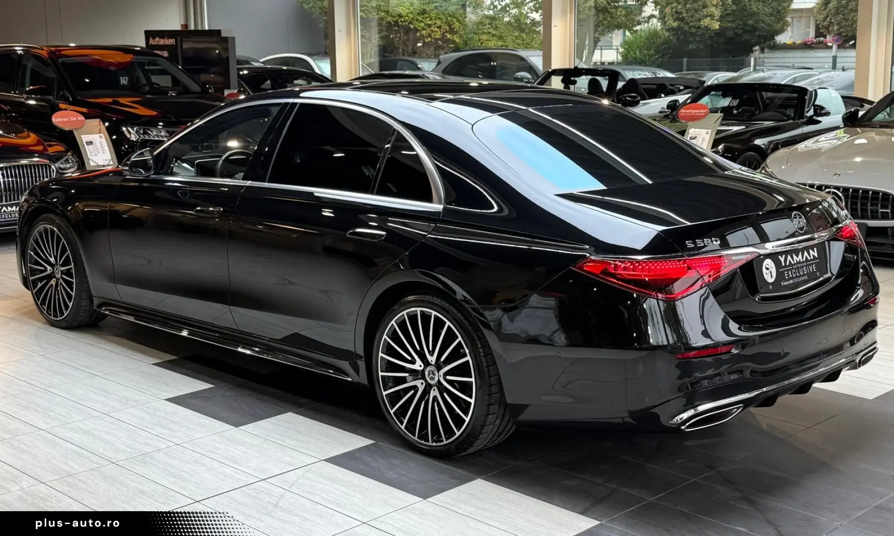 S 580 4M Lang AMG Pano HuD Burm4D Chaff TV 4 5