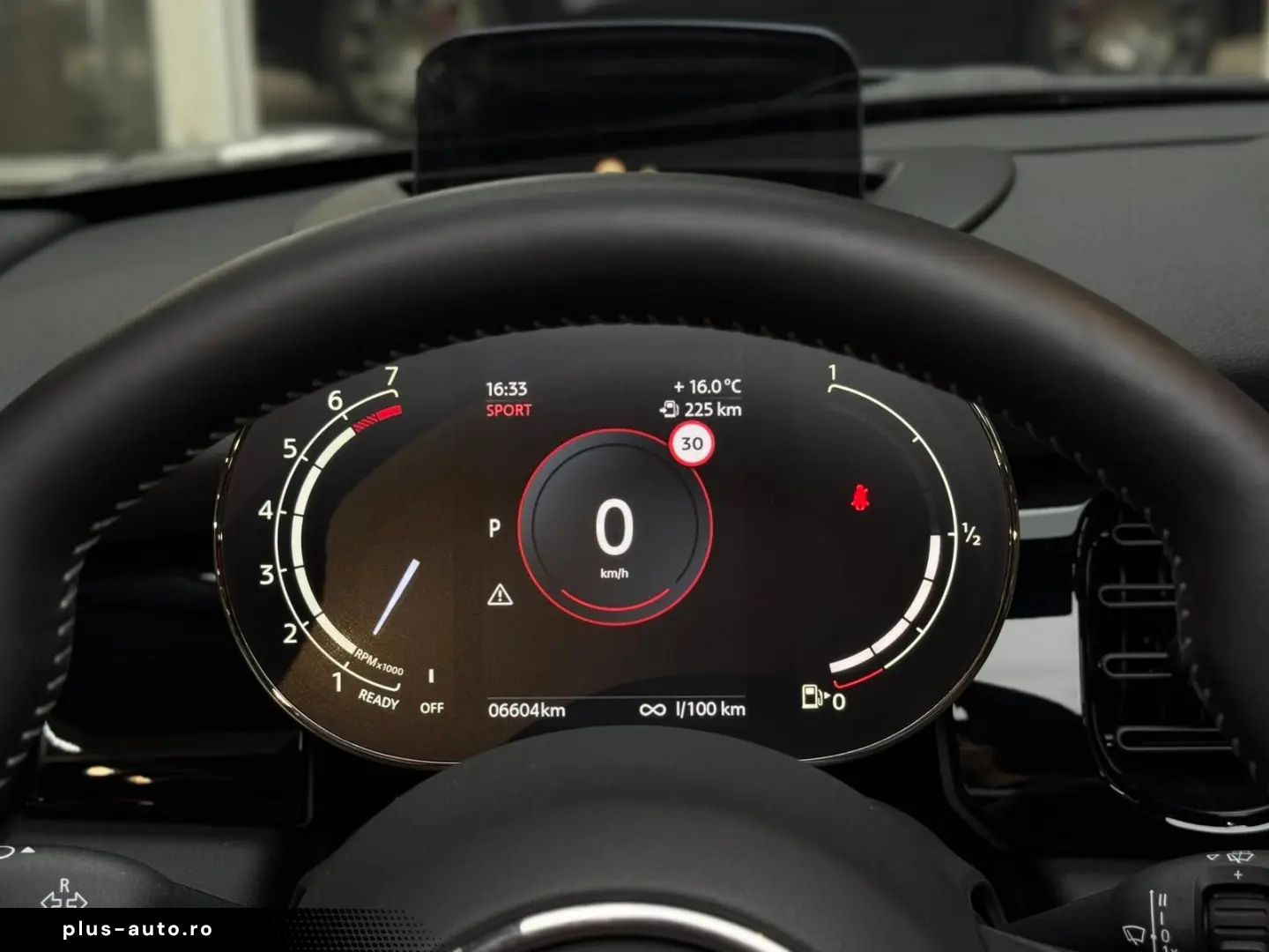 Cooper Cabrio John Cooper Works Trim Head-Up H&K