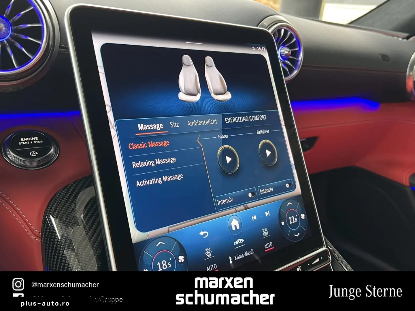 AMG SL 63 4M  Carbon Lift Massage Magno PremPlus