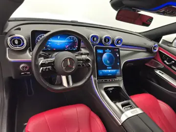 CLE 200 Cabrio AMG Leder Verdeck rot Burmester3D