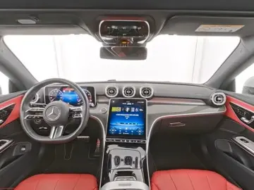 CLE 200 Cabrio LEDER VERDECK ROT AMG Line Ad