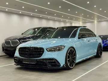 S 350d 4Matic 22 Brabus Fond-TV Burm.4D Massage