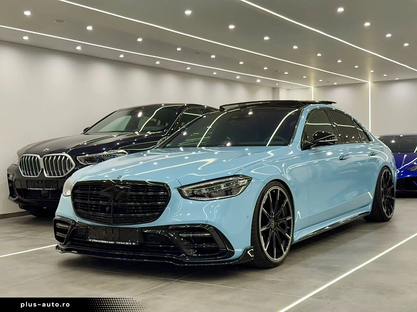 S 350d 4Matic 22 Brabus Fond-TV Burm.4D Massage