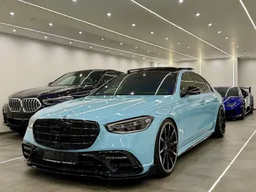 S 350d 4Matic 22 Brabus Fond-TV Burm.4D Massage