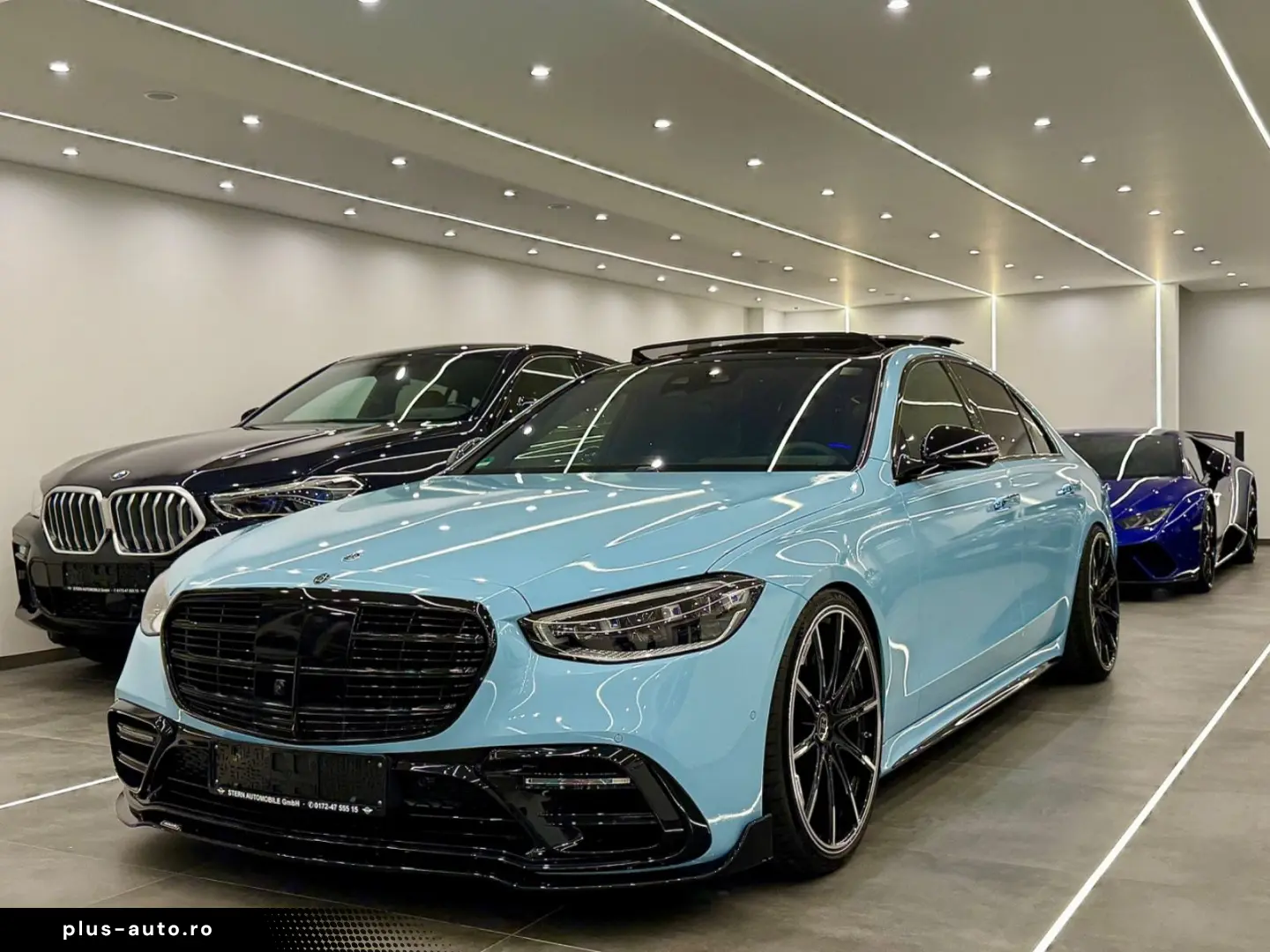 S 350d 4Matic 22 Brabus Fond-TV Burm.4D Massage