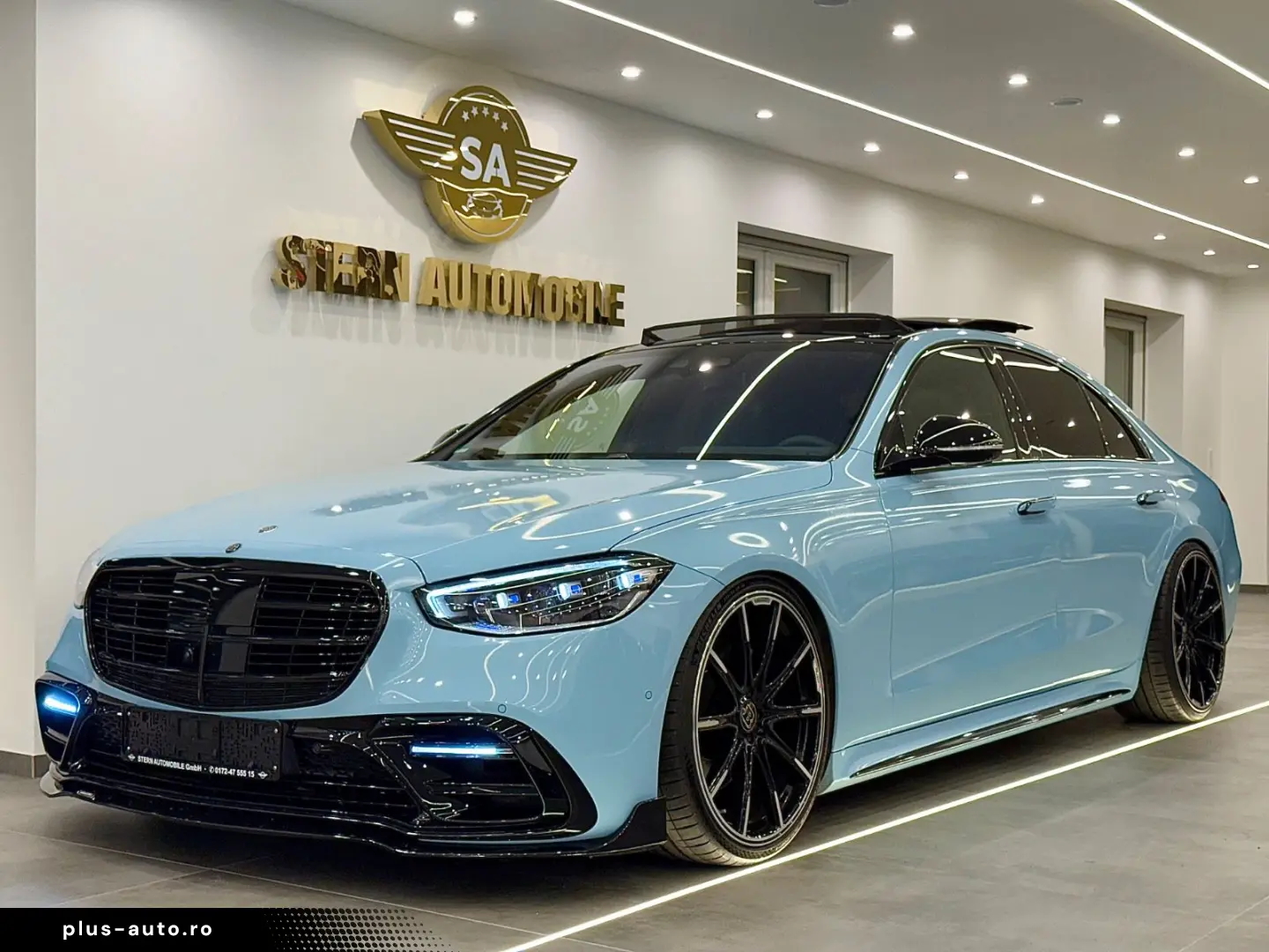 S 350d 4Matic 22 Brabus Fond-TV Burm.4D Massage