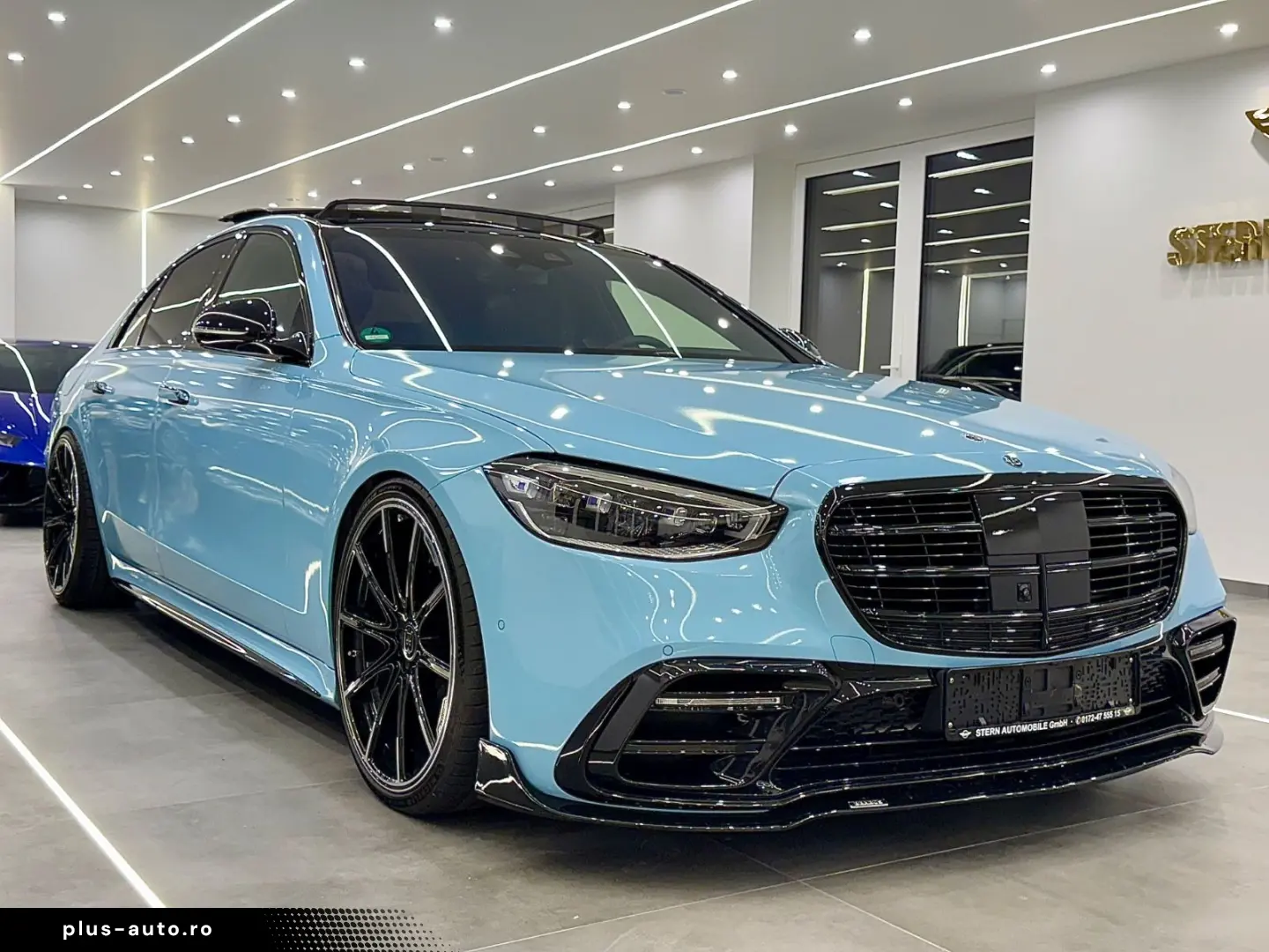 S 350d 4Matic 22 Brabus Fond-TV Burm.4D Massage