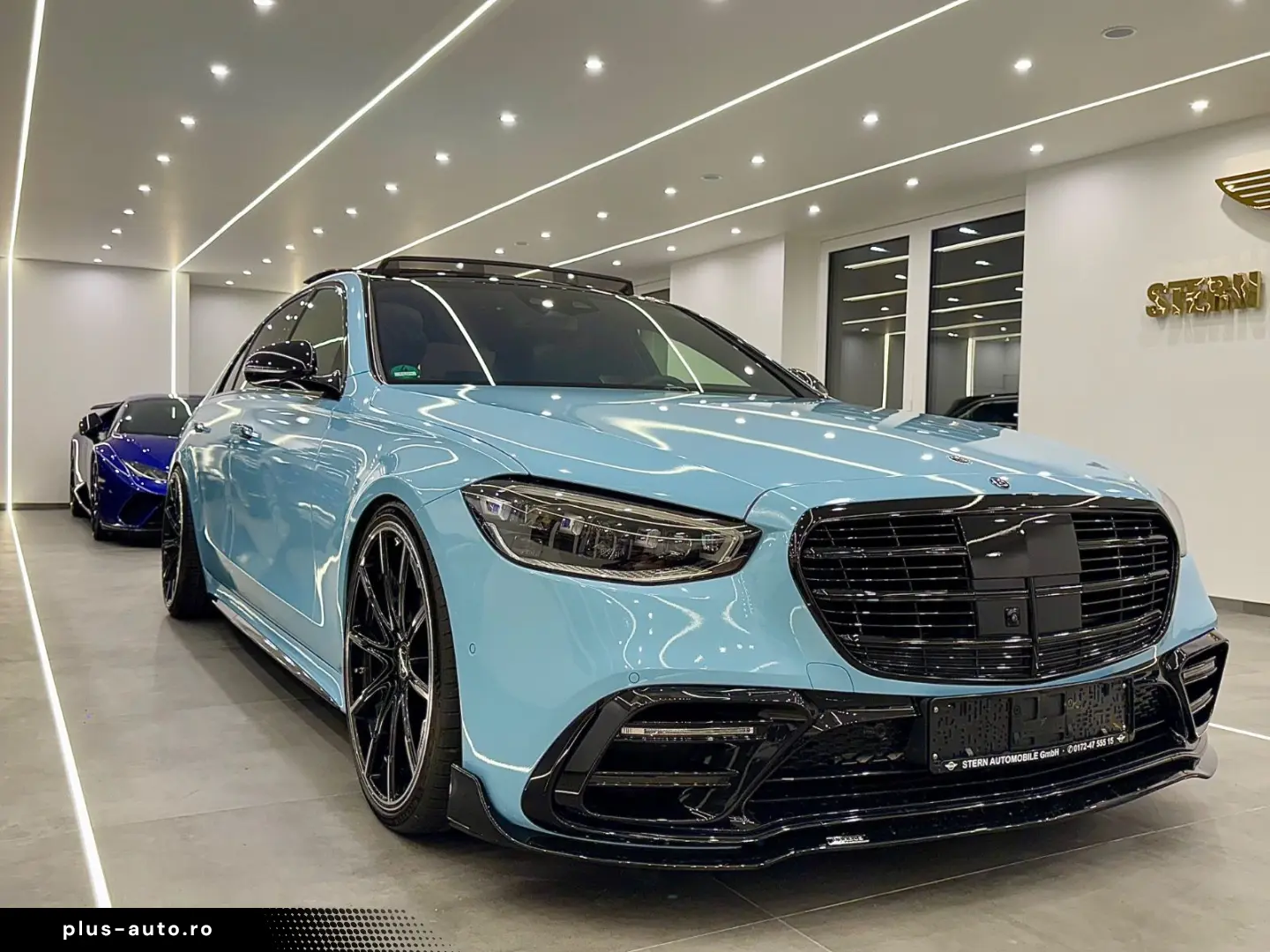 S 350d 4Matic 22 Brabus Fond-TV Burm.4D Massage