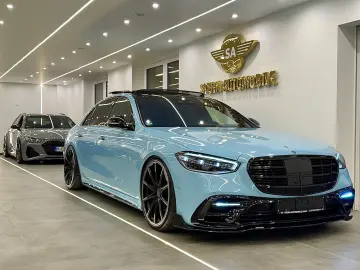 S 350d 4Matic 22 Brabus Fond-TV Burm.4D Massage