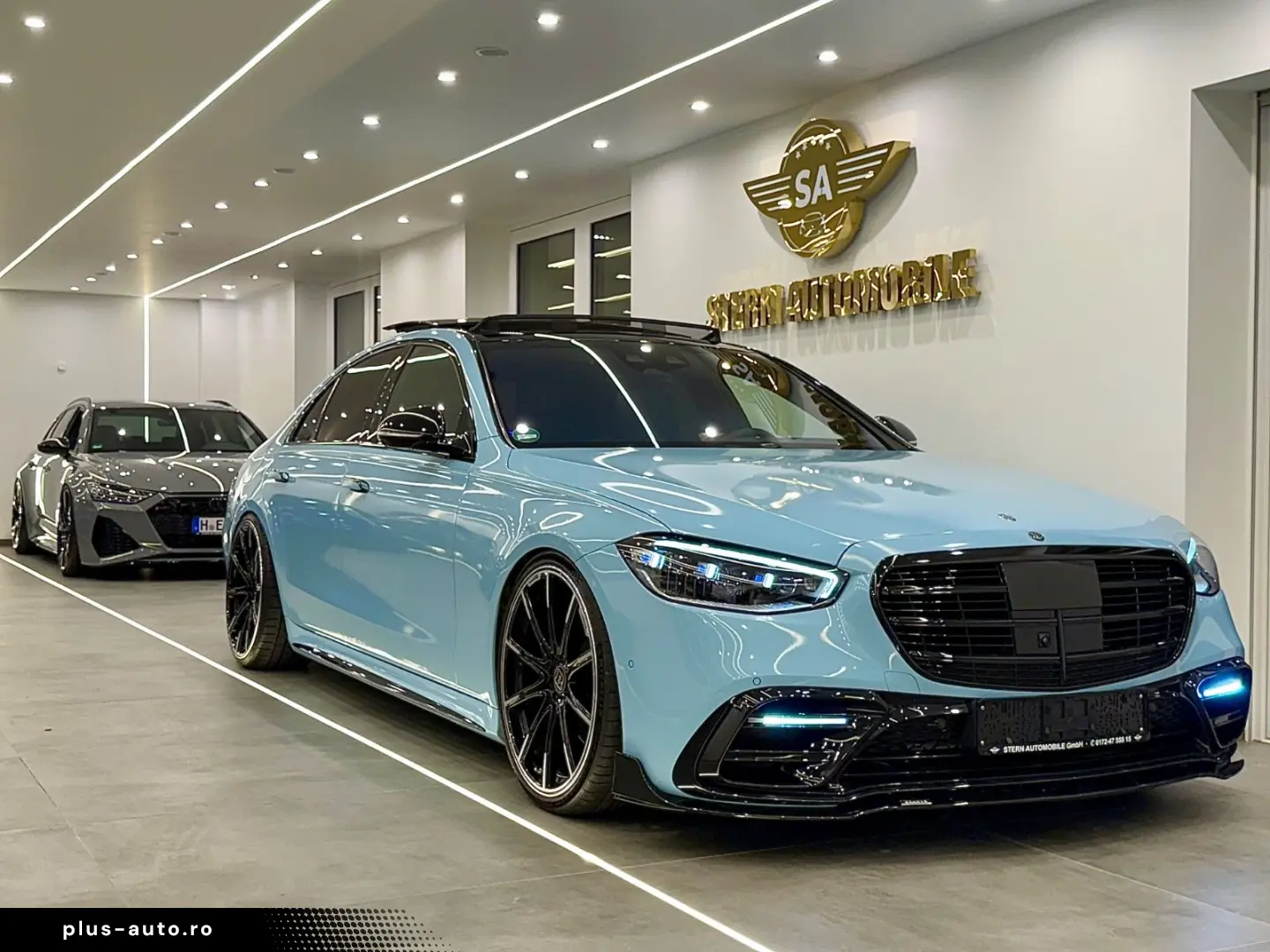 S 350d 4Matic 22 Brabus Fond-TV Burm.4D Massage