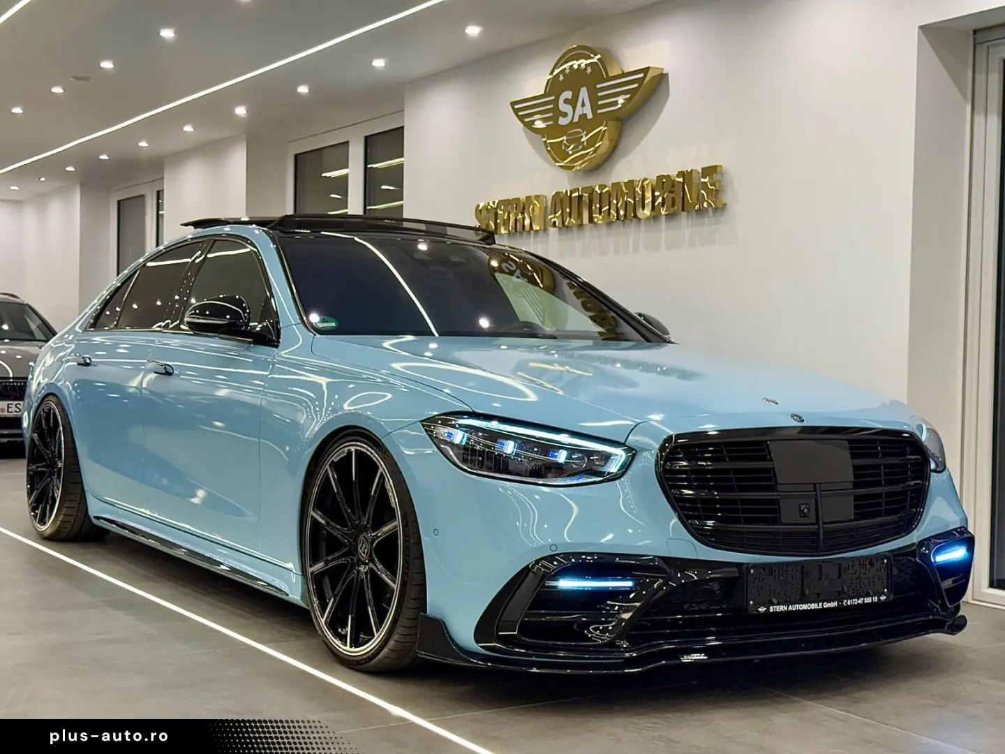 S 350d 4Matic 22 Brabus Fond-TV Burm.4D Massage