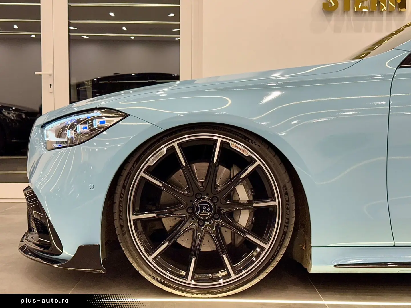 S 350d 4Matic 22 Brabus Fond-TV Burm.4D Massage