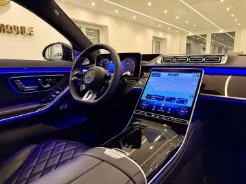 S 350d 4Matic 22 Brabus Fond-TV Burm.4D Massage