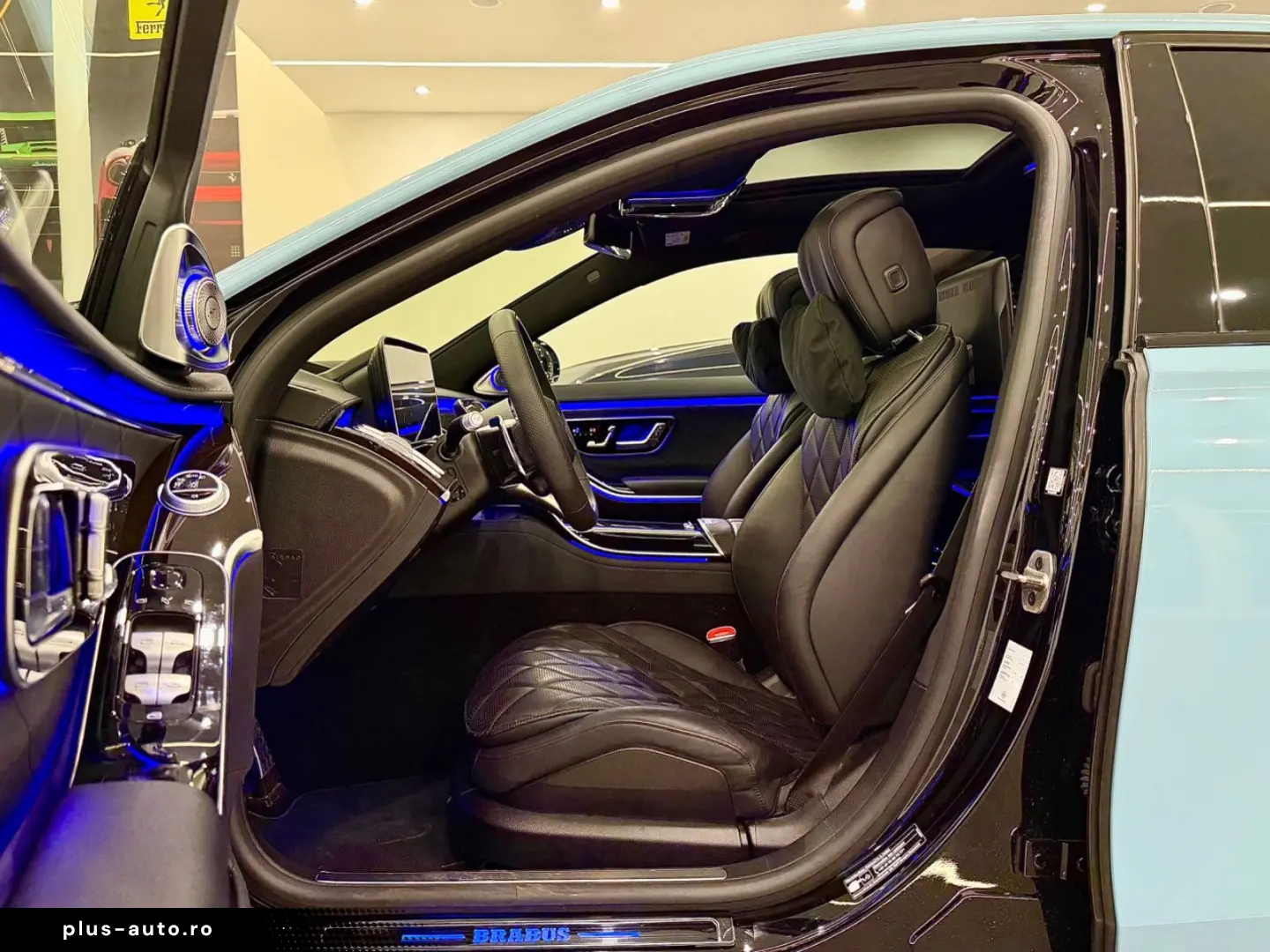 S 350d 4Matic 22 Brabus Fond-TV Burm.4D Massage