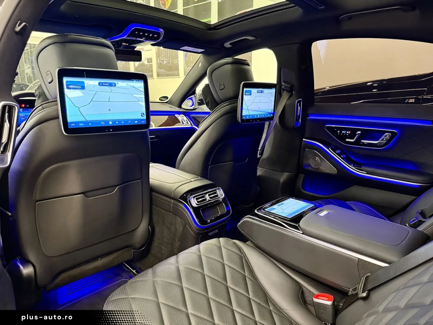 S 350d 4Matic 22 Brabus Fond-TV Burm.4D Massage