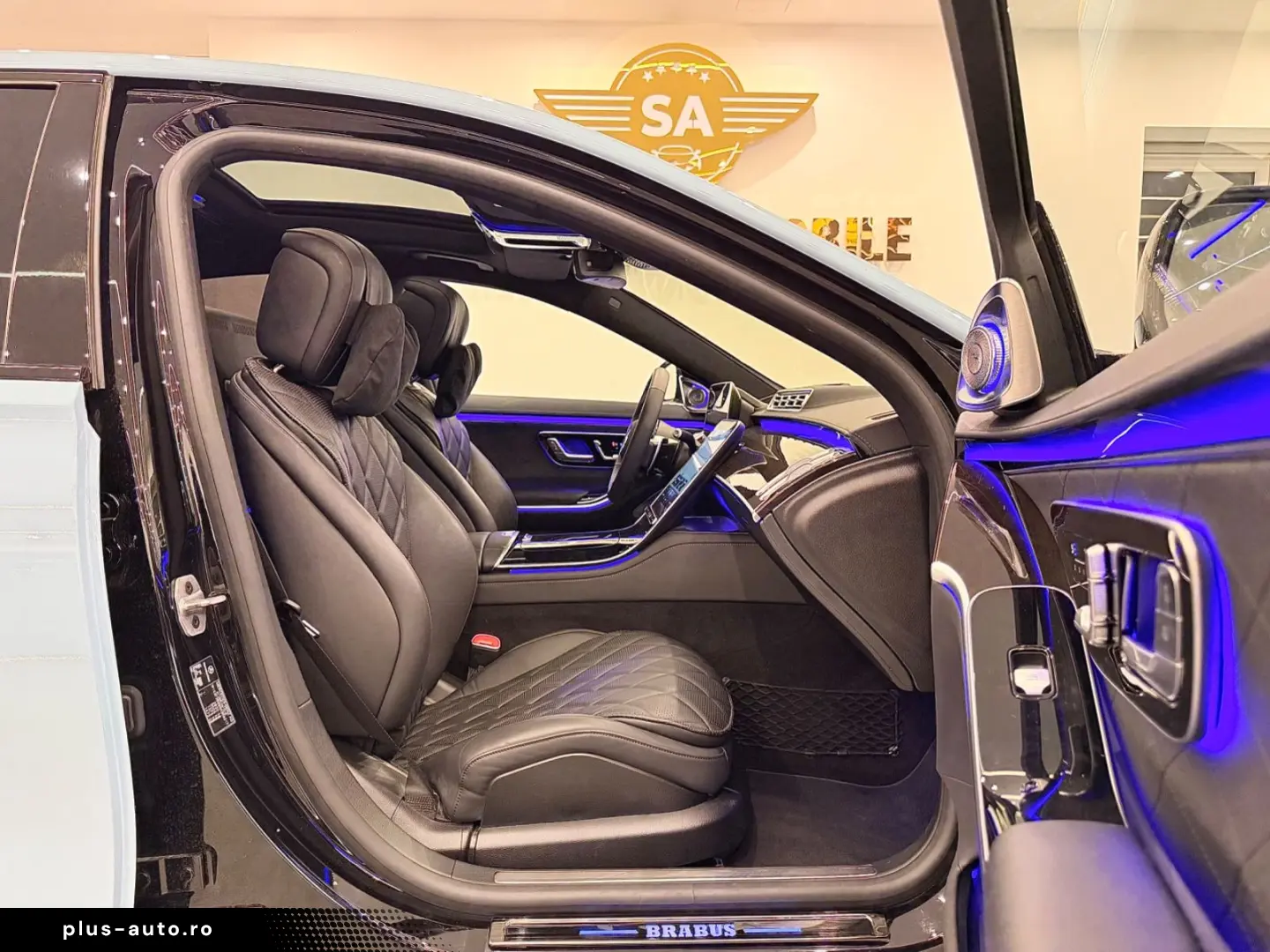 S 350d 4Matic 22 Brabus Fond-TV Burm.4D Massage