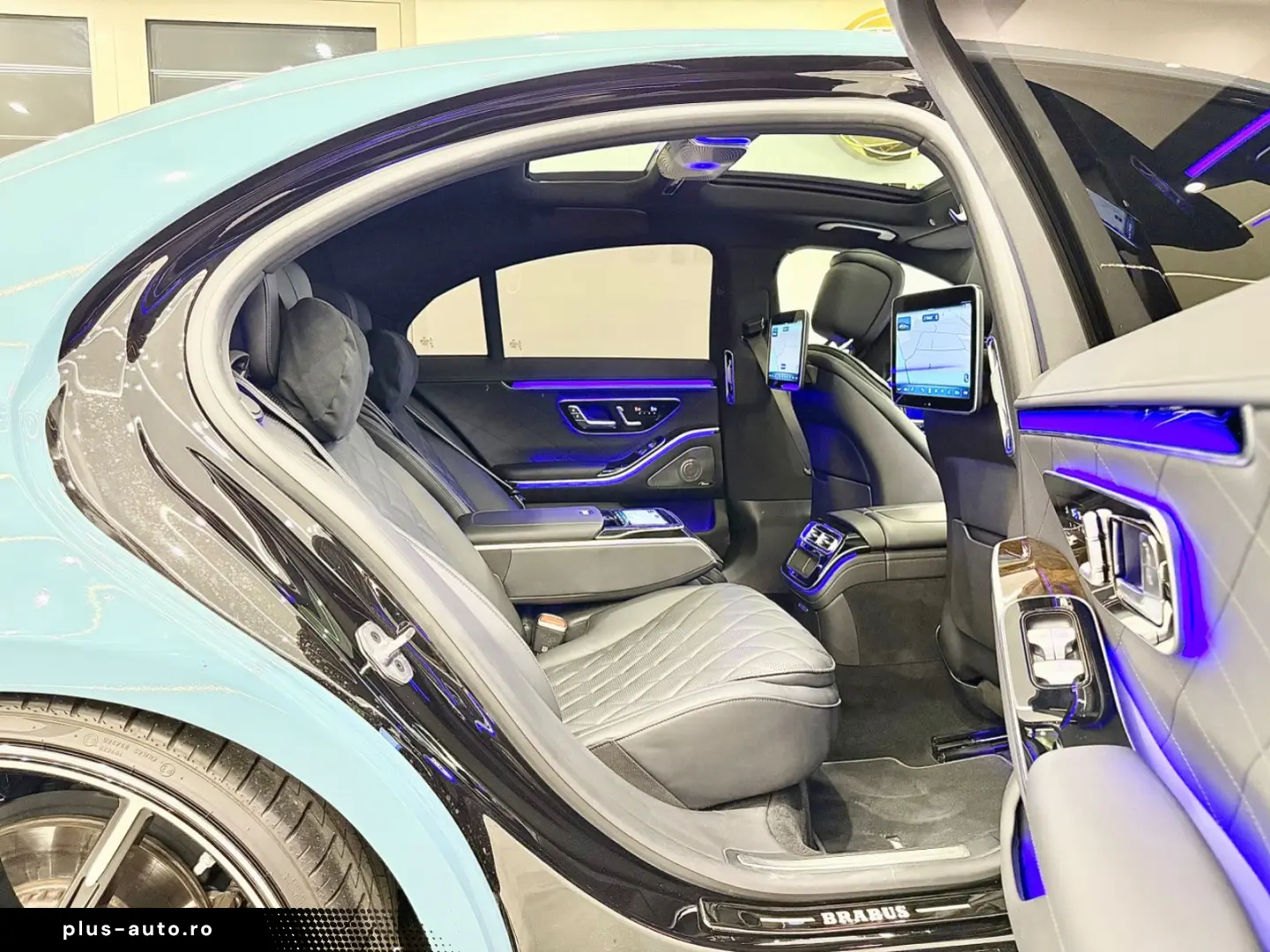 S 350d 4Matic 22 Brabus Fond-TV Burm.4D Massage