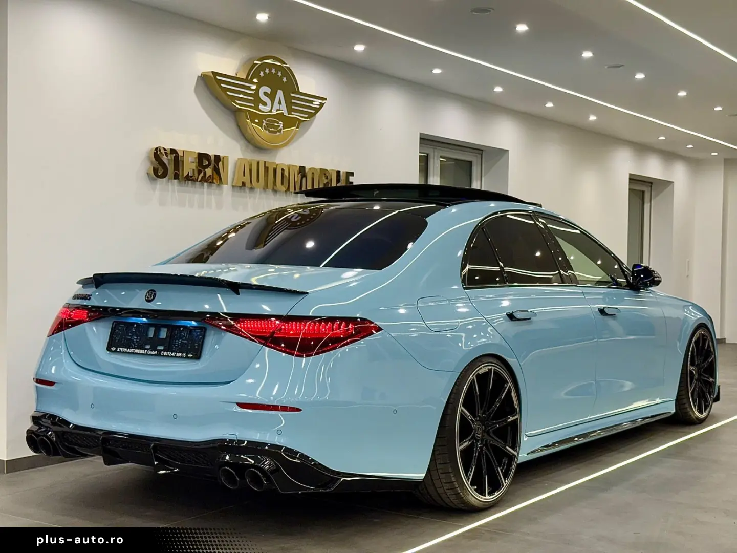 S 350d 4Matic 22 Brabus Fond-TV Burm.4D Massage