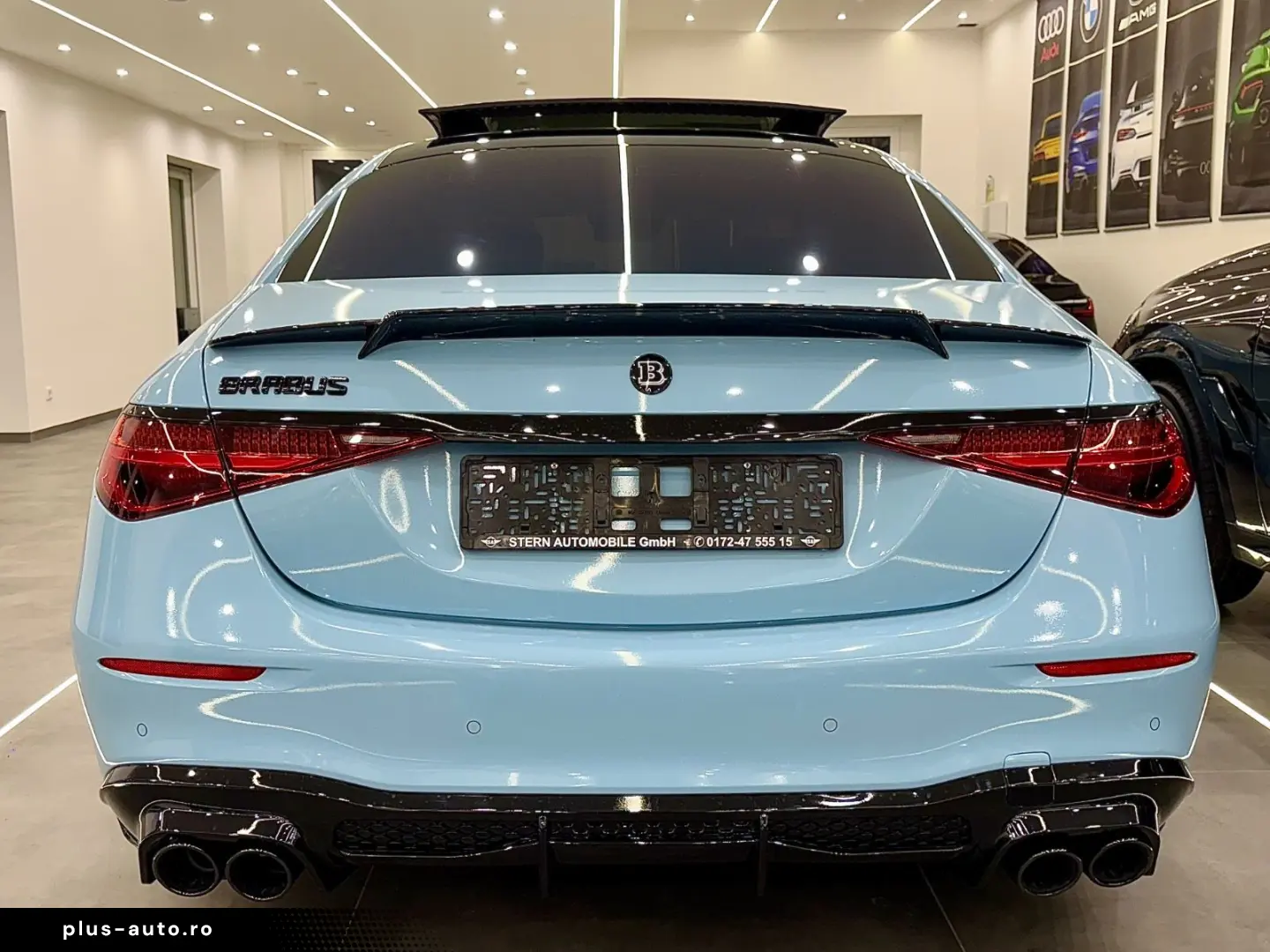 S 350d 4Matic 22 Brabus Fond-TV Burm.4D Massage