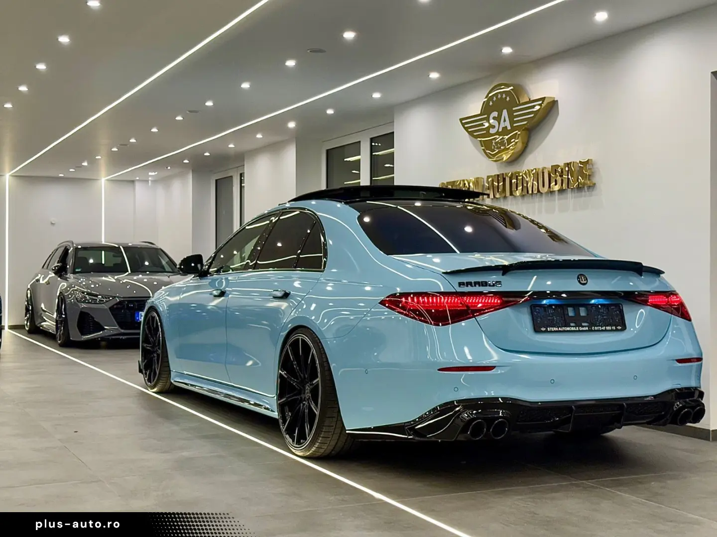 S 350d 4Matic 22 Brabus Fond-TV Burm.4D Massage