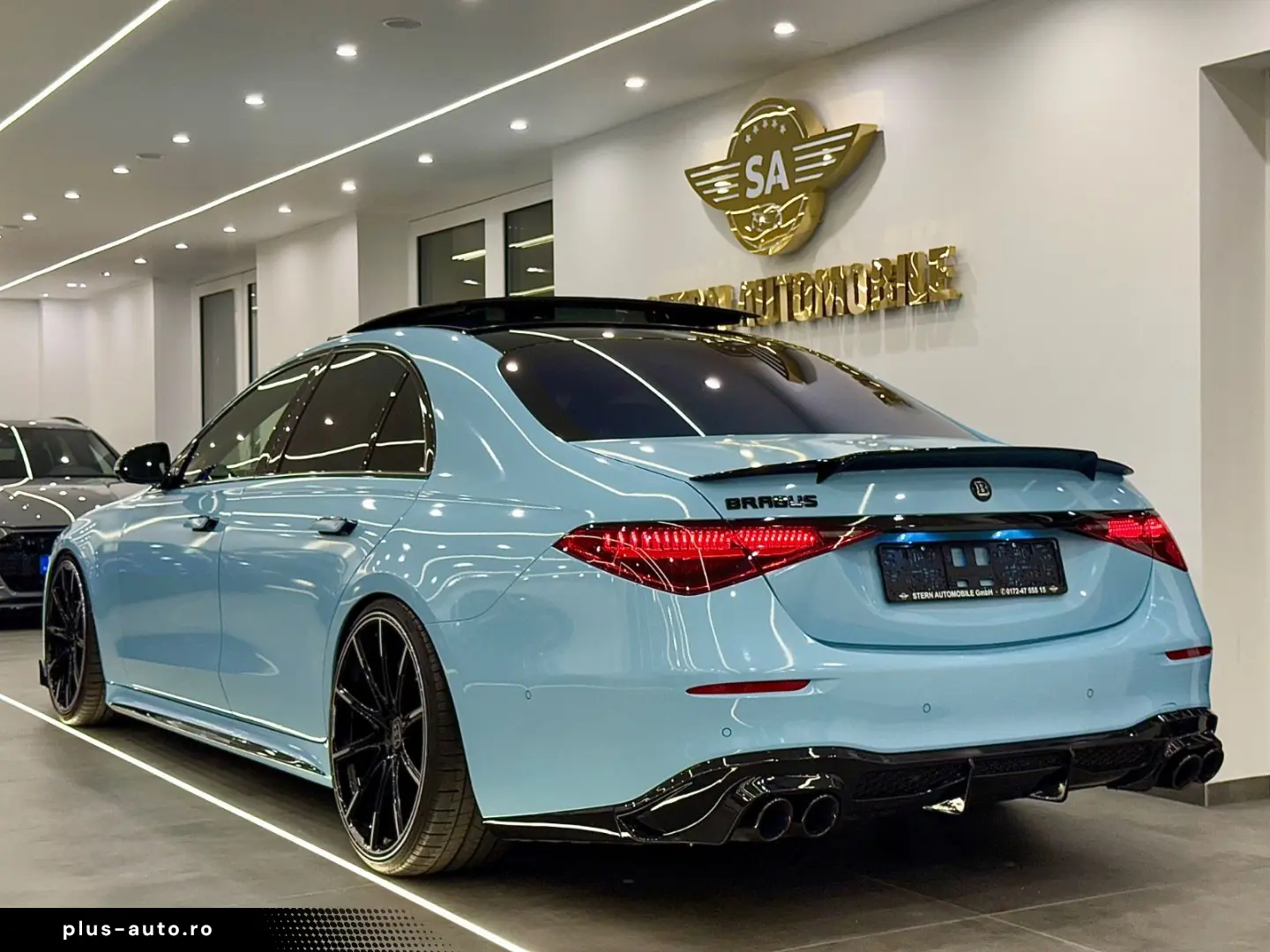 S 350d 4Matic 22 Brabus Fond-TV Burm.4D Massage