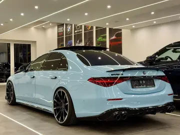 S 350d 4Matic 22 Brabus Fond-TV Burm.4D Massage