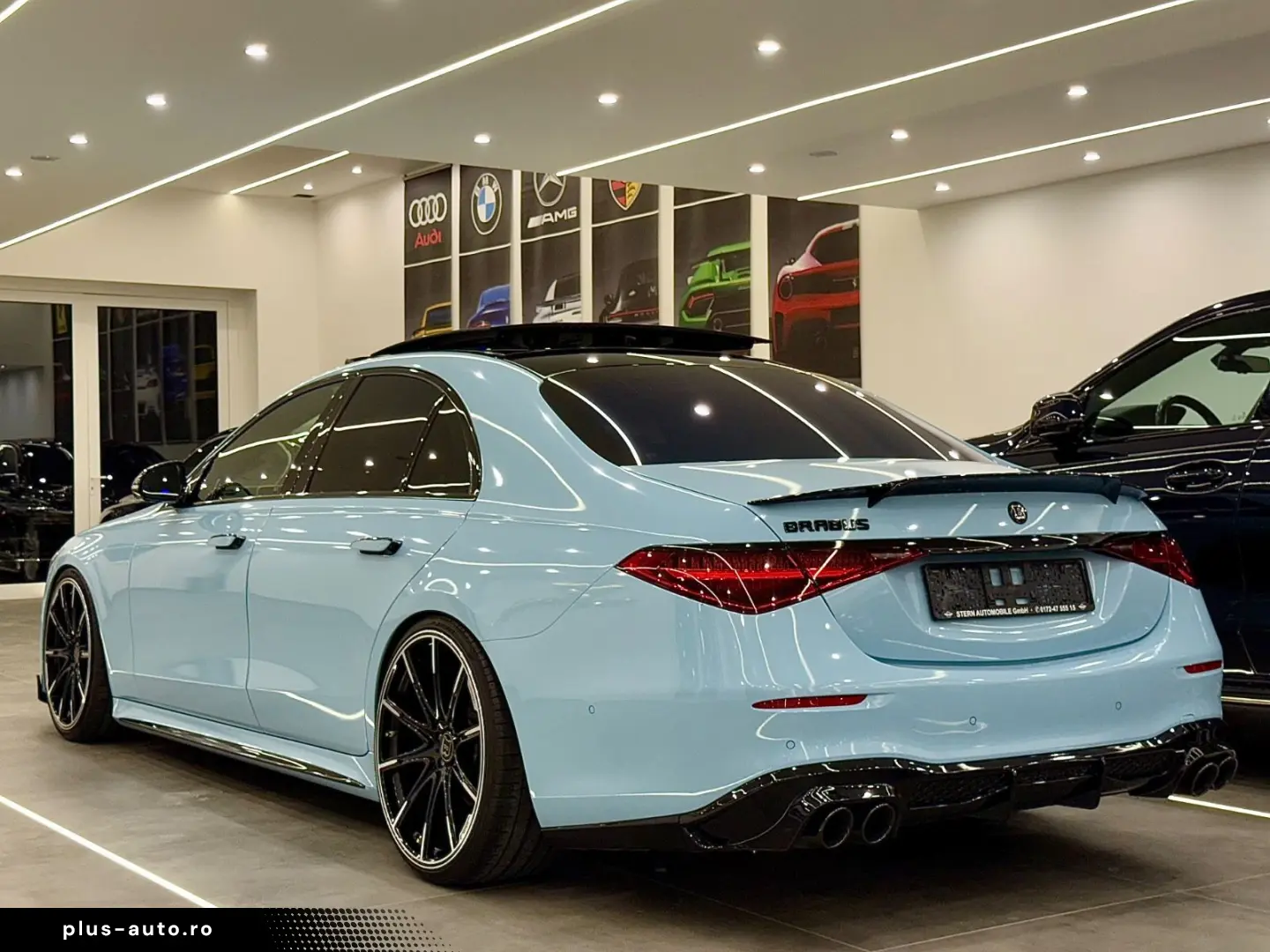 S 350d 4Matic 22 Brabus Fond-TV Burm.4D Massage