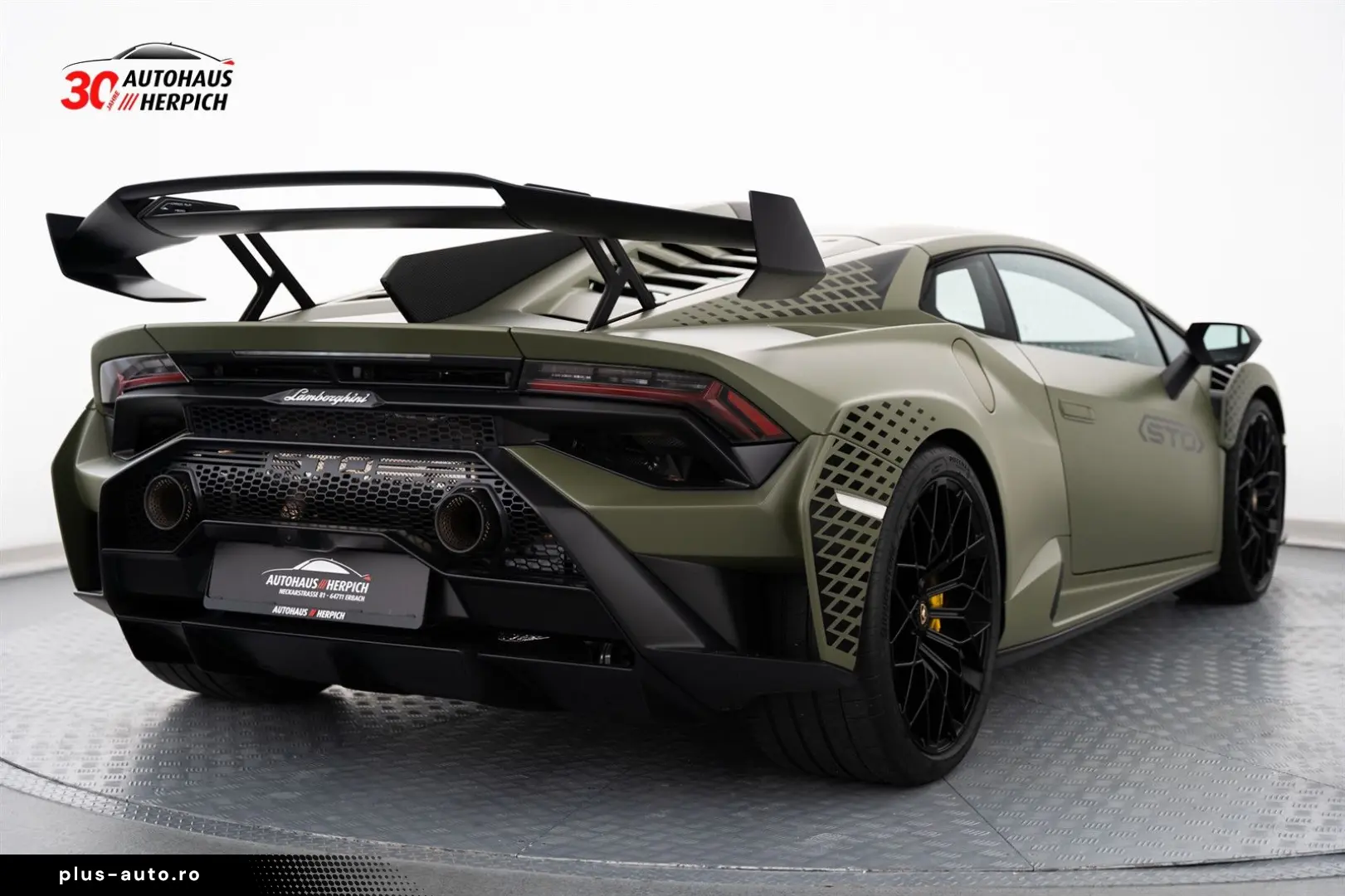 Huracán STO Verde Turbine Matt Lift Sportsitze