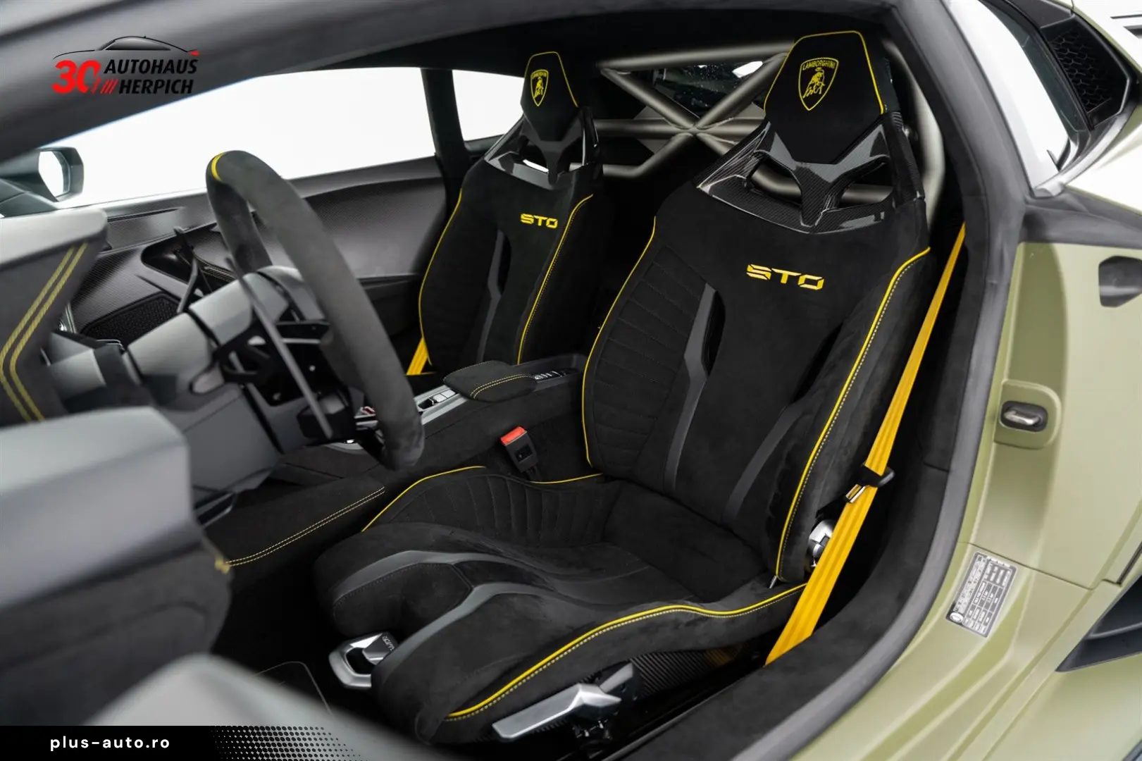 Huracán STO Verde Turbine Matt Lift Sportsitze
