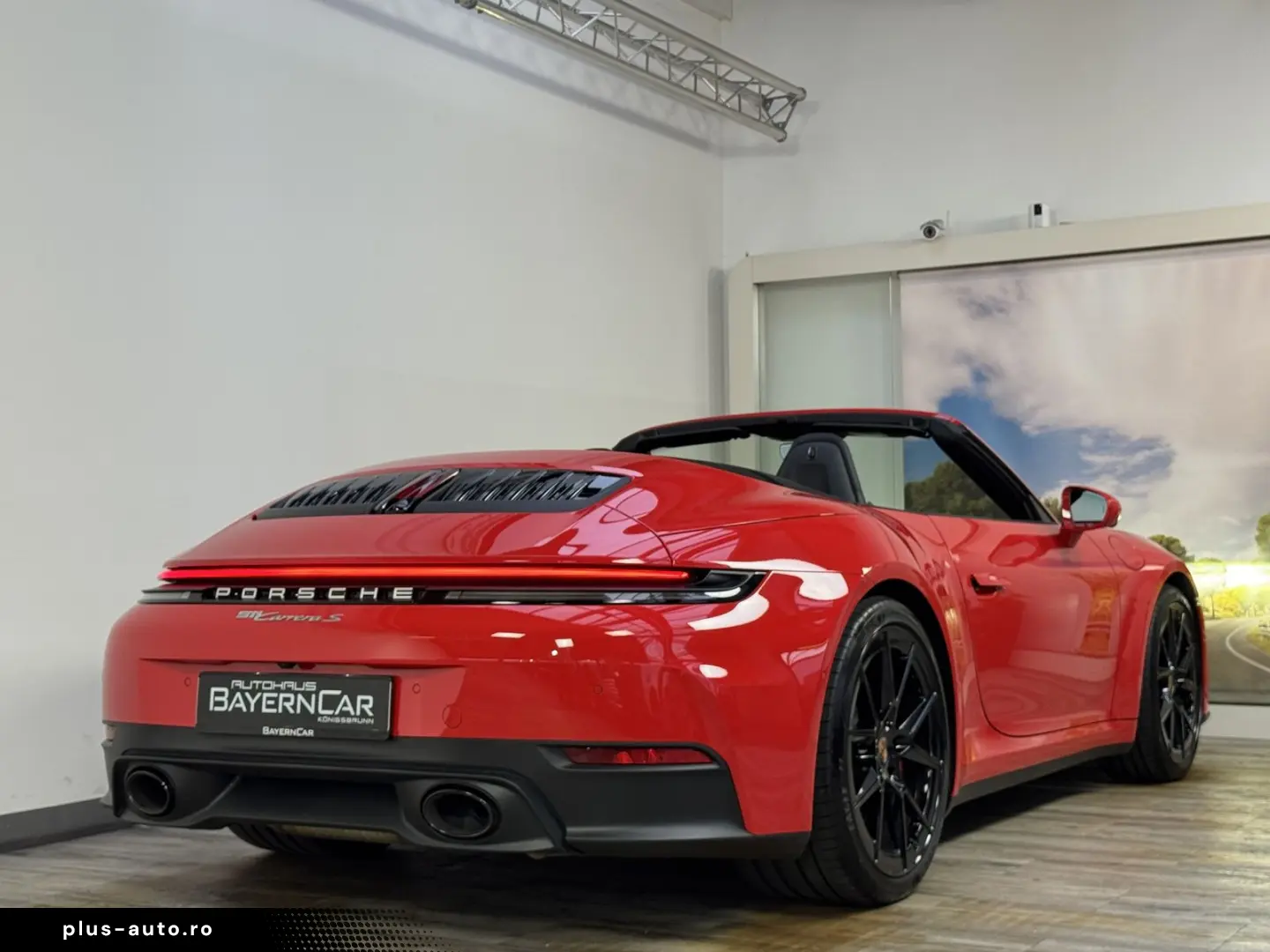 Porsche 992 S Cabrio Sportabgas