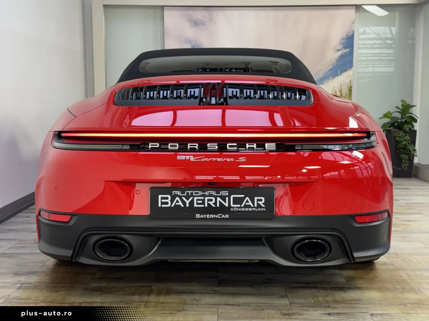 Porsche 992 S Cabrio Sportabgas