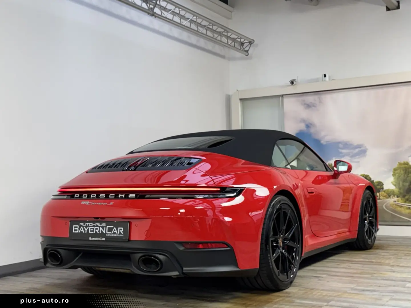 Porsche 992 S Cabrio Sportabgas