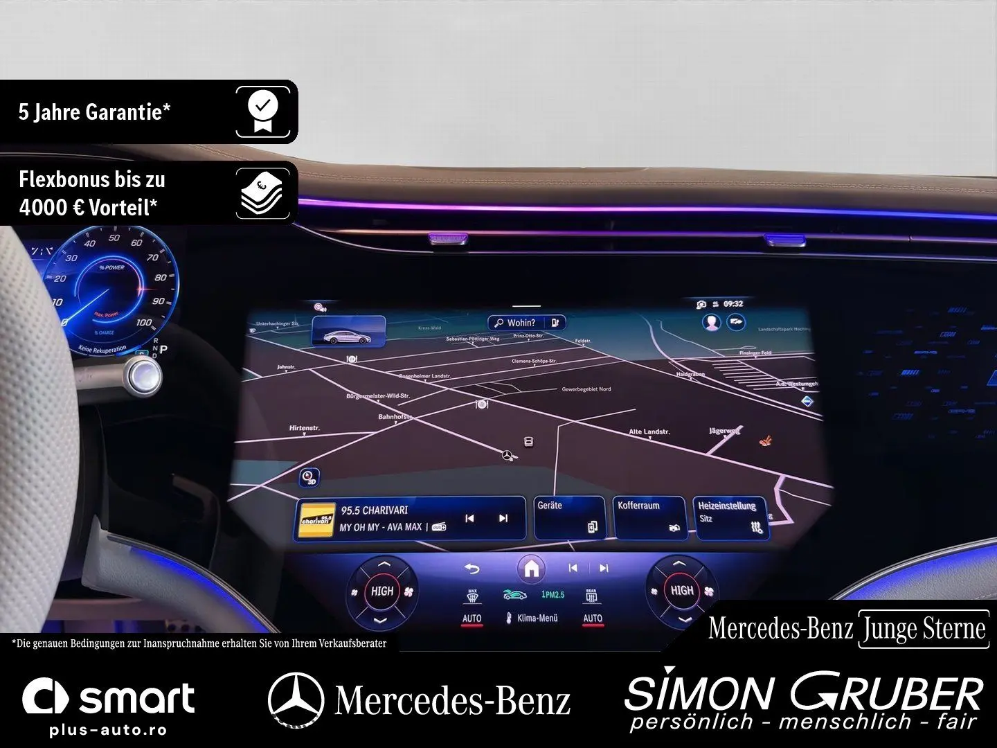 EQS 53 4M  AMG Guard360 TV HUD 4 Massage