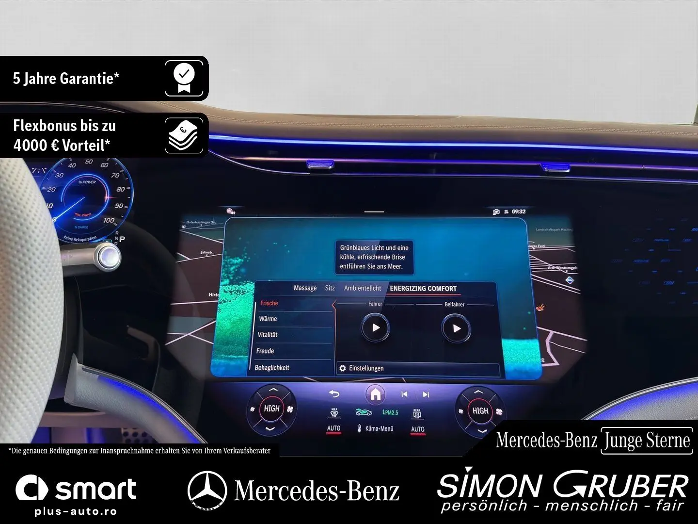 EQS 53 4M  AMG Guard360 TV HUD 4 Massage