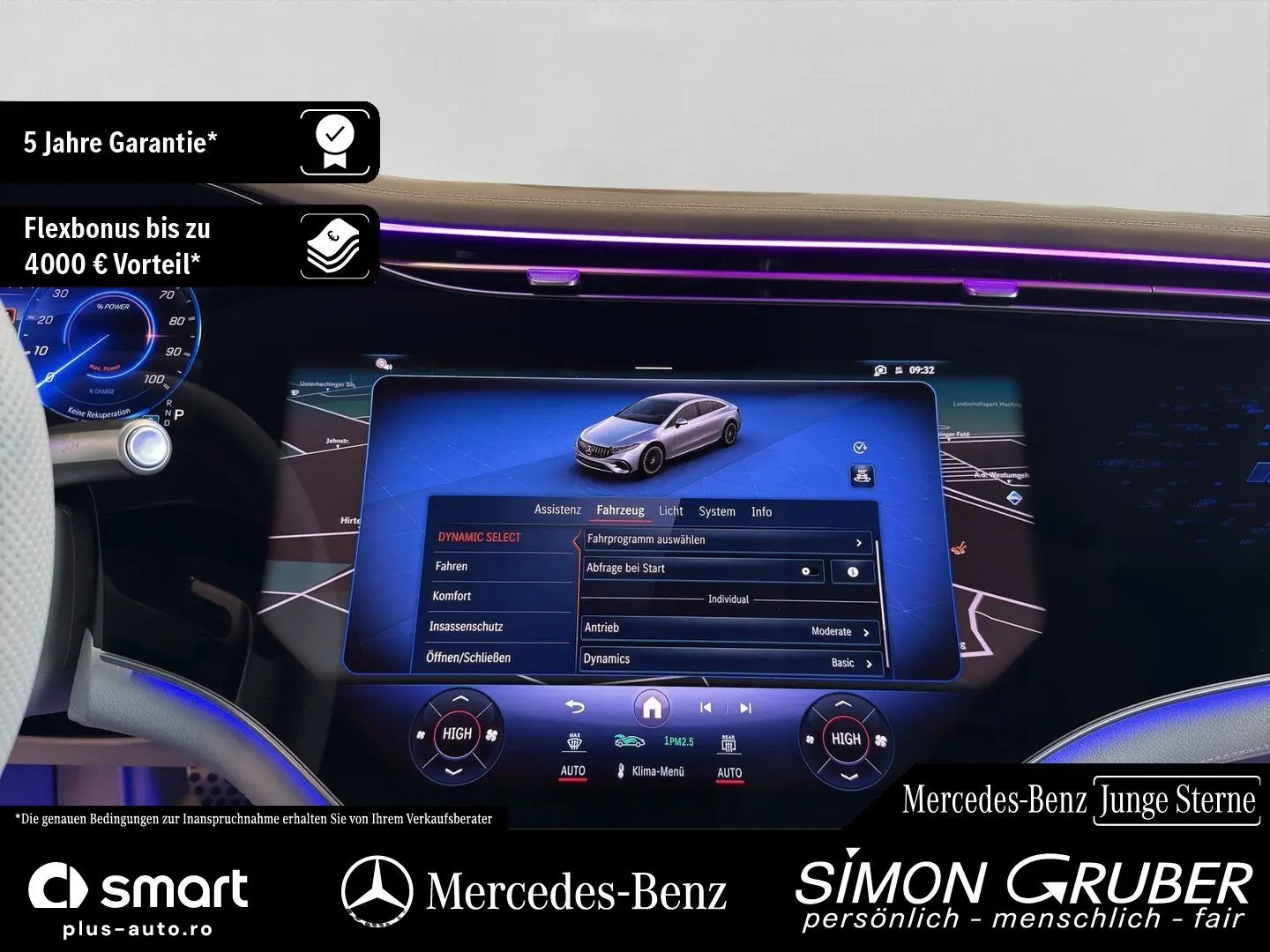 EQS 53 4M  AMG Guard360 TV HUD 4 Massage