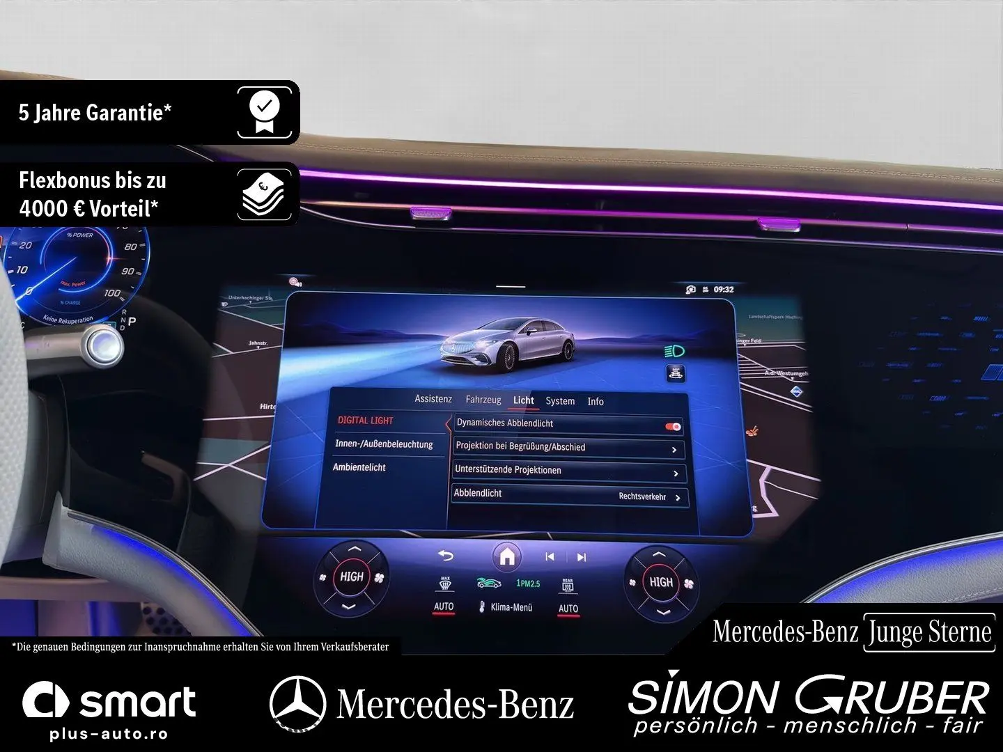 EQS 53 4M  AMG Guard360 TV HUD 4 Massage