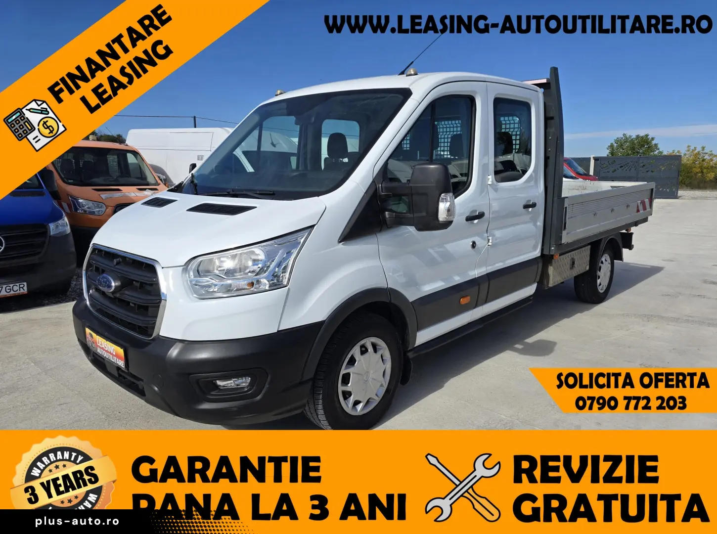 FORD NEW TRANSIT DOKA 7 LOCURI BENA