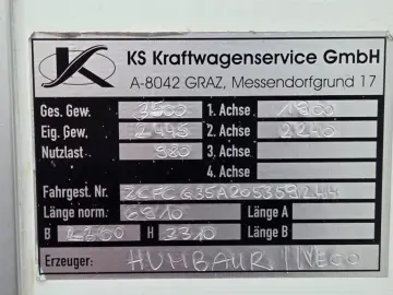 IVECO NEW DAILY CUB L=4.30M