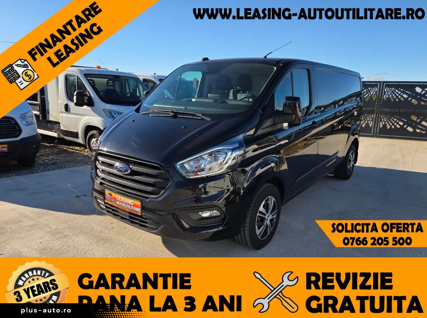 FORD NEW TRANSIT CUSTOM BLACK EDITION L2H1
