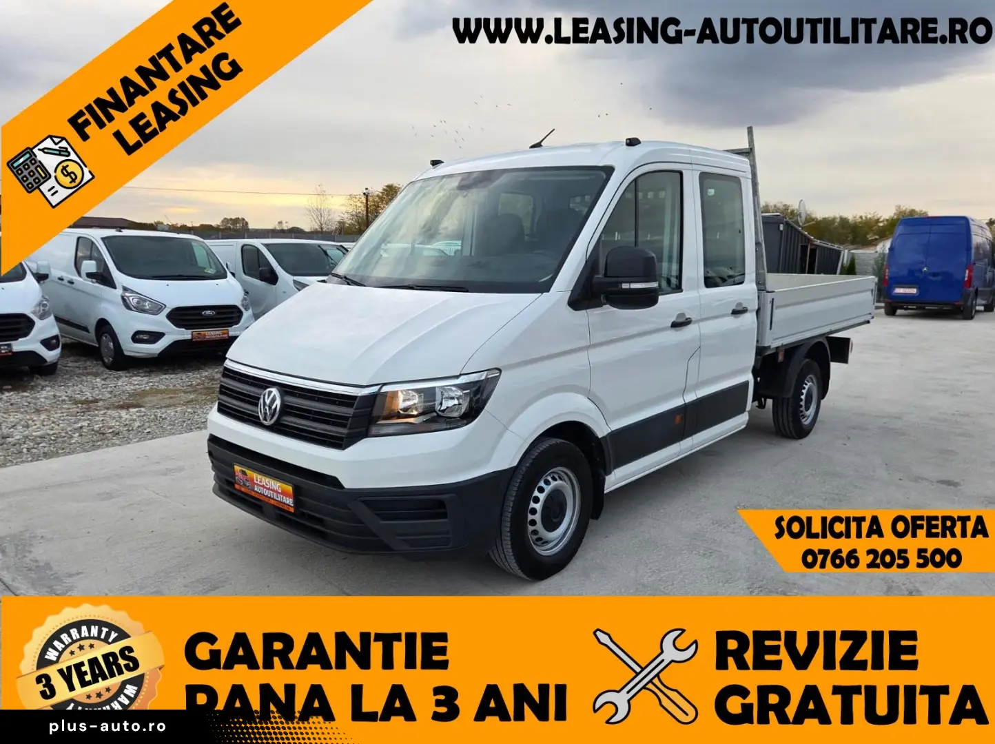 VOLKSWAGEN NEW CRAFTER DOKA 7LOCURI BENA