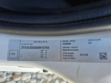 FIAT DOBLO FRIGORIFICA REFRIGERARE 0grd  CONGELARE -29grd