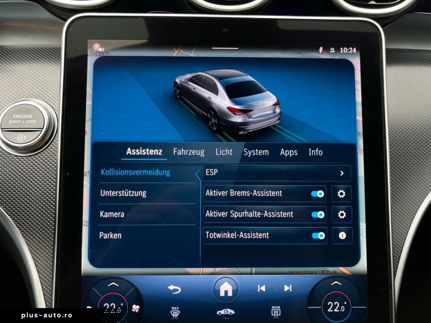 C 220 d Avantgarde LenkradH AHK Kamera Totwinkel