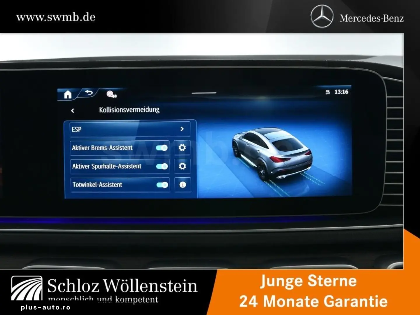 GLE 450d 4M Coupé AMG MULTIBEAM AHK Pano Sitzbel