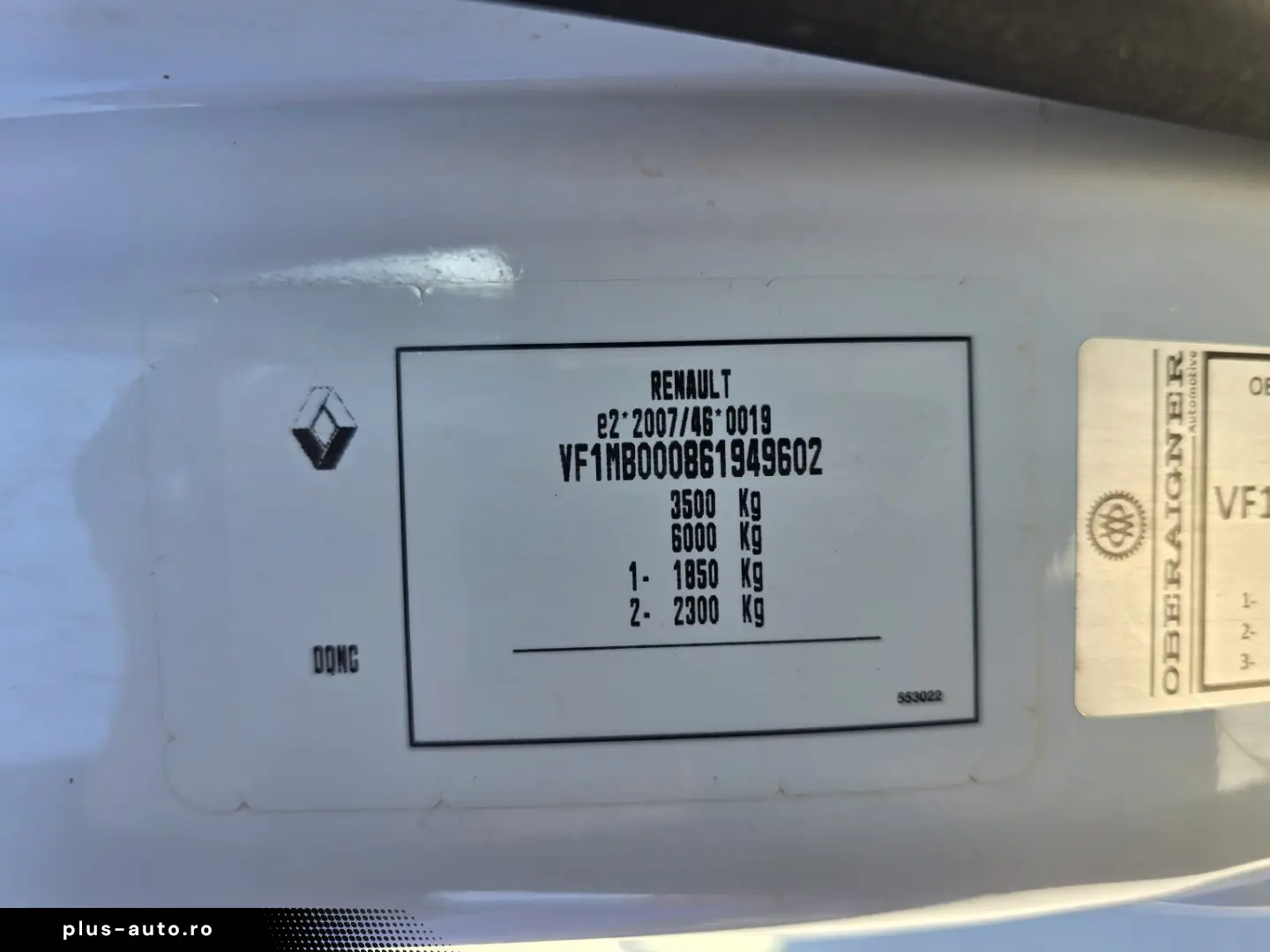 RENAULT MASTER 4X4 WEBASTO 7 LOCURI BENA