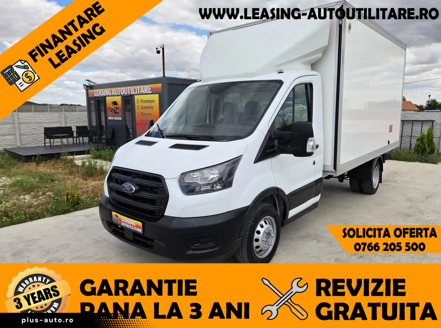 FORD NEW TRANSIT AXA DUBLA KOFFER IZOTERMA