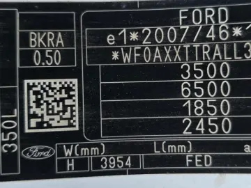 FORD NEW TRANSIT AXA DUBLA KOFFER IZOTERMA