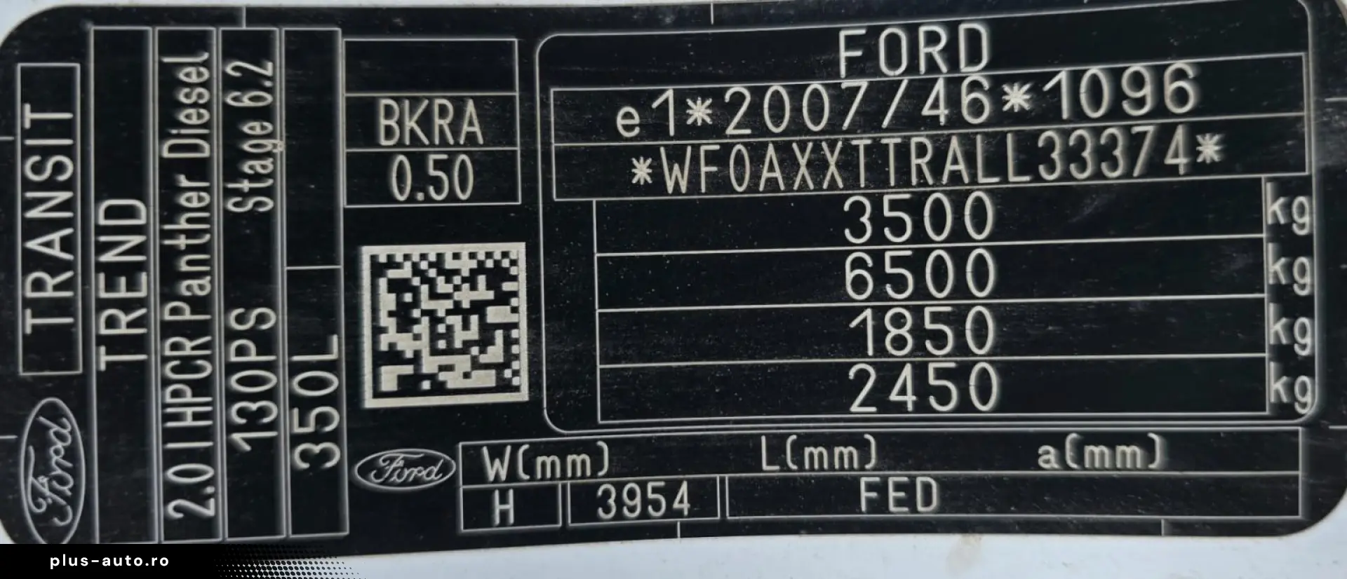 FORD NEW TRANSIT AXA DUBLA KOFFER IZOTERMA