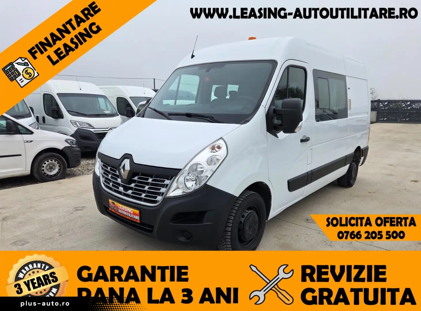 RENAULT MASTER DOKA 7LOCURI DUBA